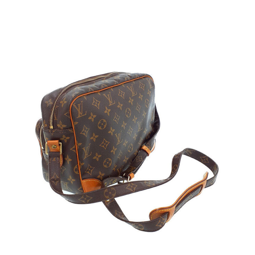 Louis Vuitton Monogram Leather Brown Nile Bag Shoulder